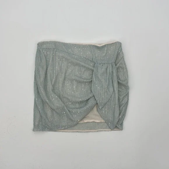 Free People Sequin mini Skirt size 2 NWOT - Picture 3 of 6